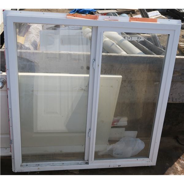 Sliding Window 50"×50"