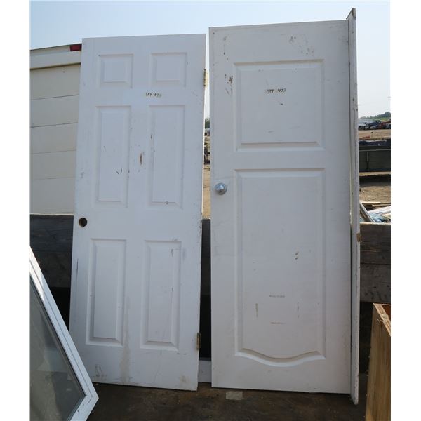 2 Doors  Both 80.5"×30