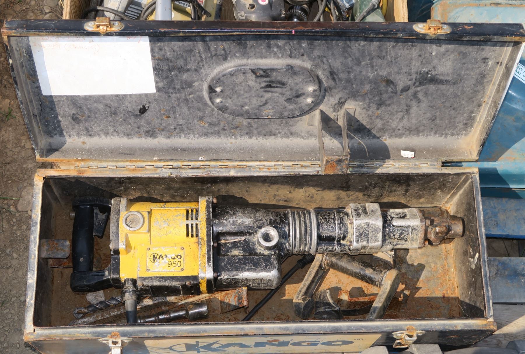 Kango Jack Hammer + Attachments & Case Schmalz Auctions