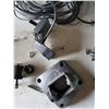 Image 3 : Hummingbird wide one hundred fish finder & transducer & mounting brackets, was working when removed