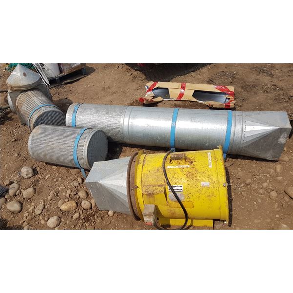 Grain Dryer 15" Diameter Vents