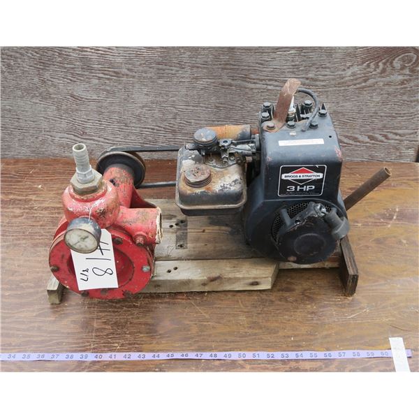3HP Water Pump - Briggs & Stratton