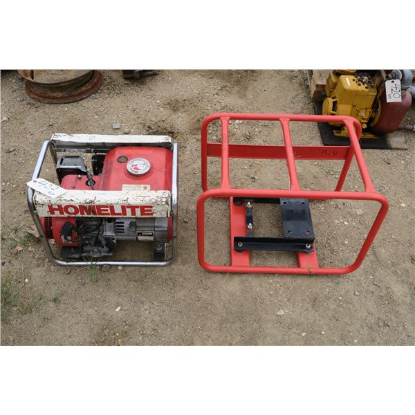 Homelite Generator + Cage