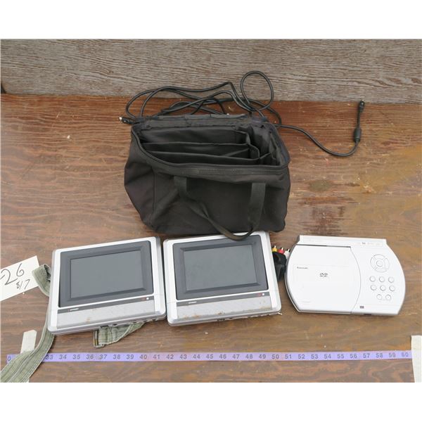 Lot of Portable DVD Players/Headrest DVD Players