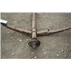 Image 2 : Trailer Axle w/ Springs 72"