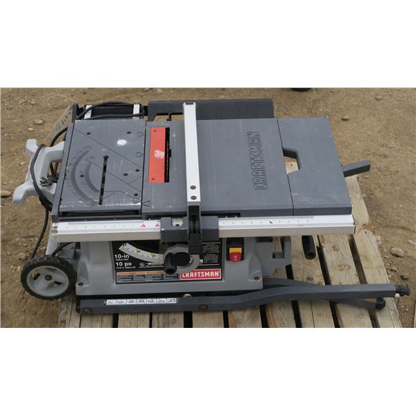 Craftsman 10" Table Saw (Not working)
