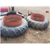 Image 7 : 2 X 18.4 X 38 Tires & Rims Etc.