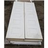 Image 2 : Pallet Of Wooden Doors, 3 Single 32", 4 Pairs 18"