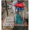 Image 1 : Lot of Cage/Fence, Fence Mesh, Small Folding Table, Backpack