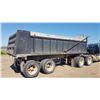 Image 4 : 24' Tandem Axle Arnes End Dump Gravel Trailer