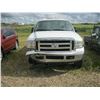 Image 1 : 2007 FORD F250 WHITE 1FTSW21557EB38045 (NO KEYS)