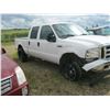 Image 2 : 2007 FORD F250 WHITE 1FTSW21557EB38045 (NO KEYS)