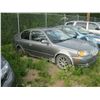 Image 2 : 2004 HYUNDAI ACCENT GREY KMHCG35C24U315308 (NO KEYS)