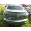 Image 4 : 2011 MAZDA 3 TEAL JM1BL1UF4B1406431 (NO KEYS)