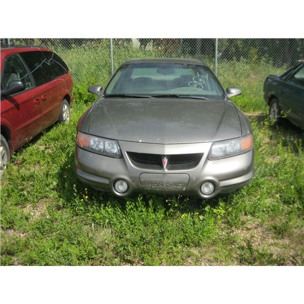 2001 PONTIAC BONNEVILLE GREY 1G2HY54K014212318 (HAS KEYS)