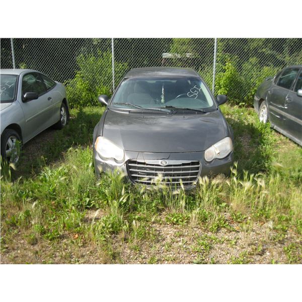 2005 CHRYSLER SEBRING GREY 1C3EL56R25N683513 (HAS KEYS)