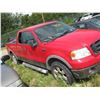 Image 2 : 2006 FORD F150 RED 1FTPX14506FA12399 (NO KEYS)