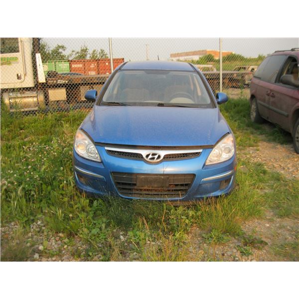 2011 HYUNDAI ELANTRA BLUE KMHDB8AE3BU119415 (B.C. PLATED)