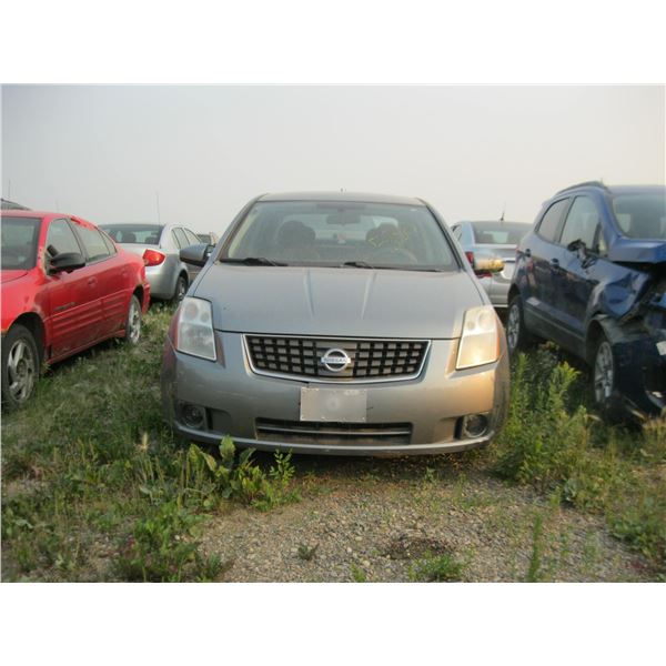 2007 NISSAN SENTRA GREY 3N1AB61E07L657876