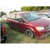 Image 2 : 2015 DODGE GRAND CARAVAN RED 2C4RDGBG4FR502619