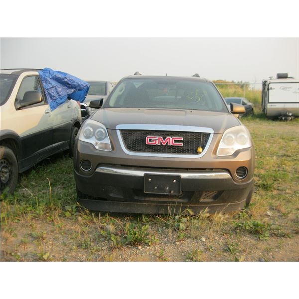 2010 GMC ACADIA BROWN 1GKLVKED5AJ148375