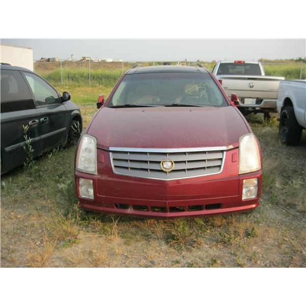 2005 CADILLAC SRX RED 1GYEE63A150110765