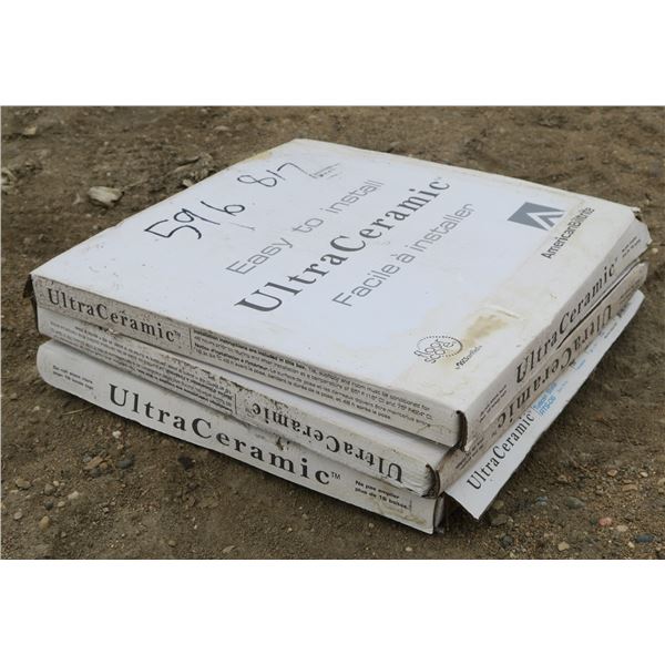 Lot of Ceramic Tile (18"×18" pcs.)