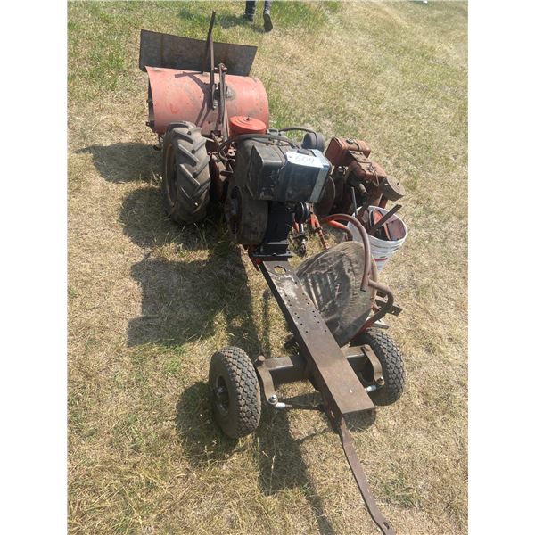 Roto Tiller - Home Built, c/w 2 Engines & Extra Parts, Briggs & Stratton *ITEM OFF SITE*