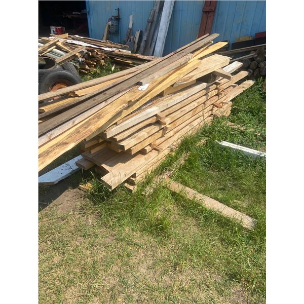 Assorted Rough Lumber - 2×4, 2×6, 2×10, 6' to 8' Lengths *ITEM OFF SITE*