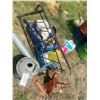 Image 1 : Lot of Misc. Items: CNR Pail, Stair Rail, Auger Gear Box, etc. *ITEM OFF SITE*