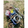 Image 3 : Lot of Misc. Items: CNR Pail, Stair Rail, Auger Gear Box, etc. *ITEM OFF SITE*