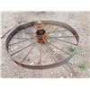 Image 4 : 2 Steel Wheels 46" & 36"