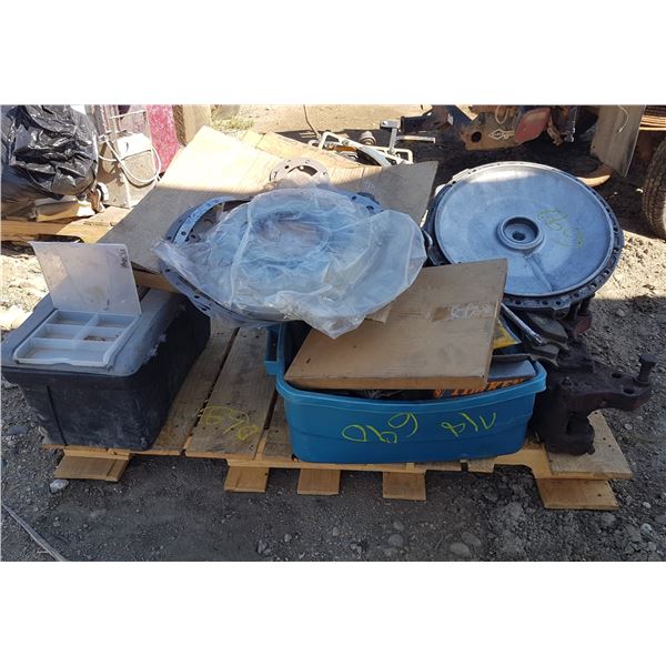 Lot Misc. Loader Parts Etc.