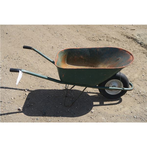 Rubber Tired Wheel Barrow