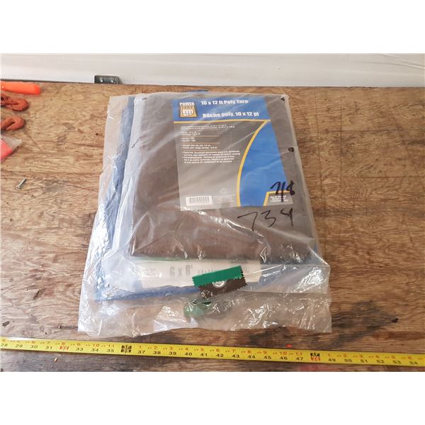 3 Various Size Tarps