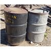 Image 4 : 2 Metal Barrels