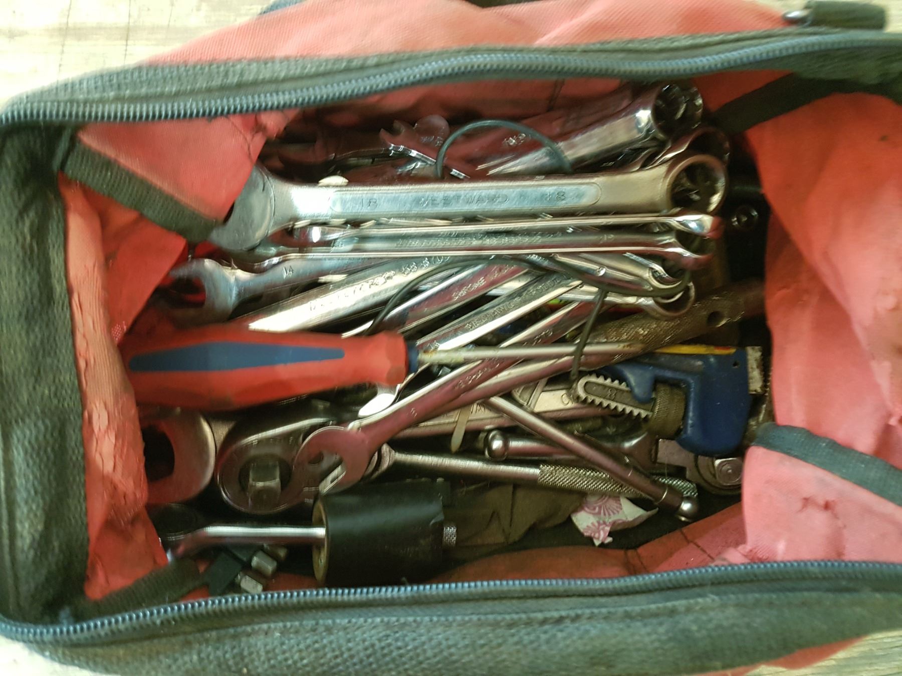 Tool Bag & Wrenches & Misc. Tools