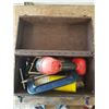 Image 2 : Wood Box & Misc. Tools