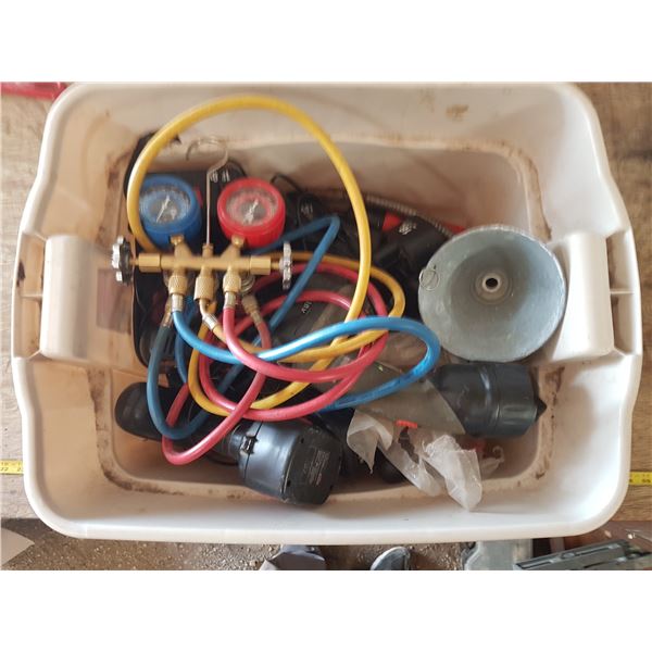 A/C Recharge Tool & Misc. Items