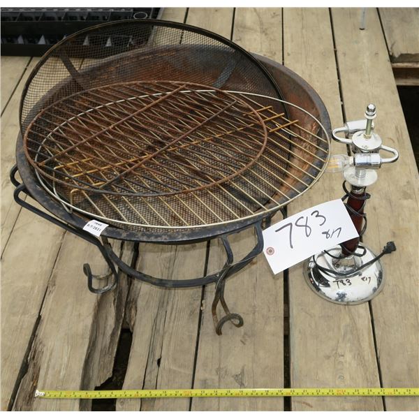 Fire Pit + Lamp