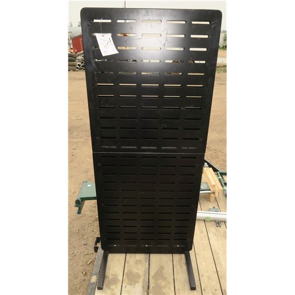 2 Piece Commercial Display Shelving Unit 67"×28"