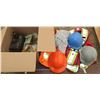 Image 1 : Box of Hard Hats/Nuts/Tecumseh 6HP Gas Tank/Safety Vests