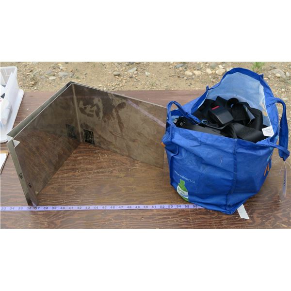 Volvo Truck Sleeper Seat Belts and Stainless Beacon Brackets