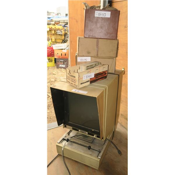 Microfiche w/Cards Plus Exhaust Bending Cards (5 Boxes) 26"×23"×14"