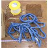 Image 2 : Lot of Garden Hose/Habachi Grates/Small Engine Starter Rope