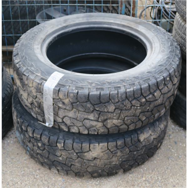 2× 275/65/20 Hankook Tires