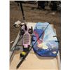 Image 2 : Kids Scooter, Kids Frozen Themed Sled, Fishing Rod& Reel
