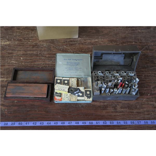 Router Bits, blades, Wet Stone