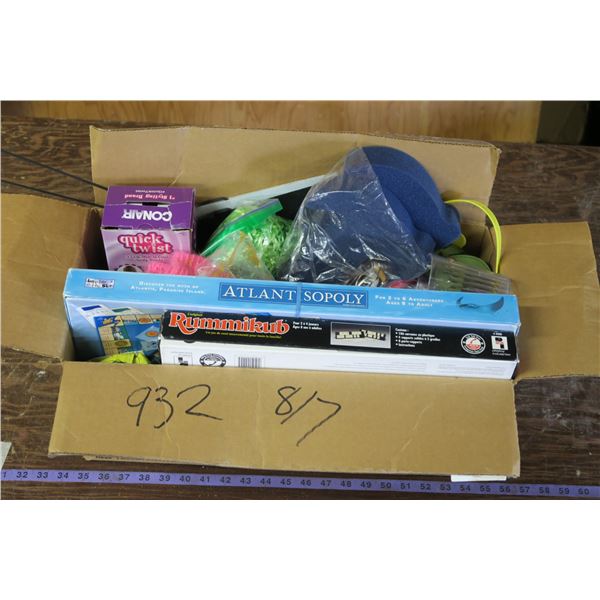 Box of Misc. Items