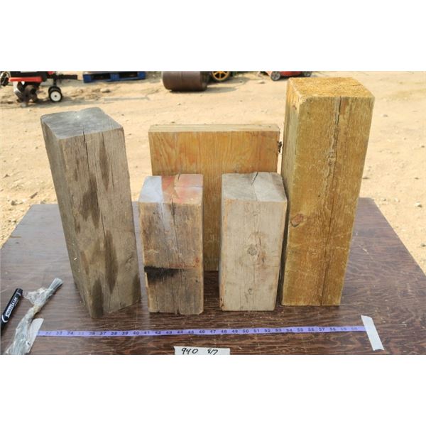 Lot of Wooden Blocks